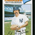 1977 O PEE CHEE #164 ED FIGUEROA YANKEES NM OPC *