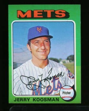 1975 TOPPS MINI #19 JERRY KOOSMAN METS NM