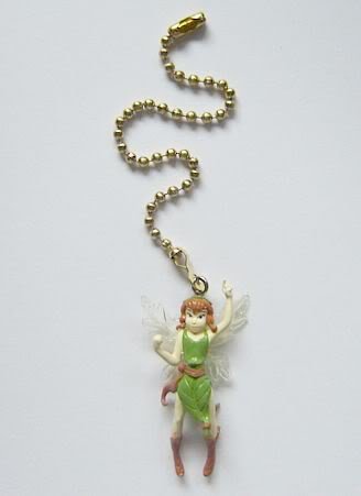 New Disney Fairies Beck Figure Ceiling Fan Light Lamp Pull