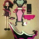 Monster High Doll Girl Collectible Htf Draculaura Bathtub Powder Room Bathroom