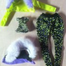 Monster High Doll Clothing Lot Kohls Exclusive Fashion Jacket Shirt Pants Vest