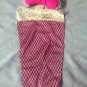 Monster High Doll Draculaura Dead Tired Bed Furniture Bow Pillow Blanket Set