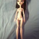 Monster High Doll Girl Nude OOAK Draculaura Skull Shores Beach