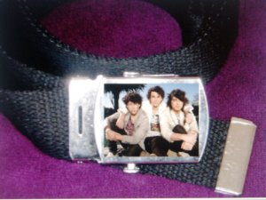 Jonas Brothers black Belt NICK JOE & Kevin
