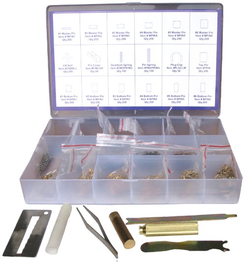 Kwikset Rekey Pin Kit Locksmith Tool Box 