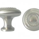 25 Satin Nickel 1 1/4" Diameter Rope Knob 117-32