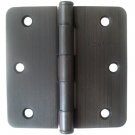 Lot of 24 Oil Rubbed Bronze 3.5" w 1/4 R Door Hinges