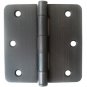 Lot of 24 Oil Rubbed Bronze 3.5" w 1/4 R Door Hinges