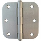 Lot of 50 Satin Nickel 3.5" w 5/8" Radius Door Hinge