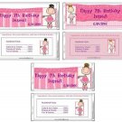 Sweet Ballerina chocolate wrappers