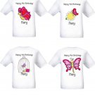Butterfly Flutter Party Tshirt Favor
