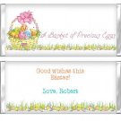 Easter Egg Basket Easter chocolate wrappers