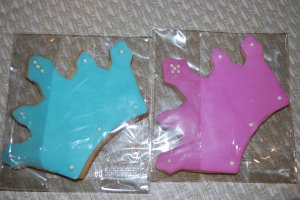 Princess Crown Cookie favor