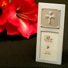 Silver Metal Cross Photo Frame (C4232)
