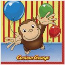 Curious George Dessert/Beverage Napkins