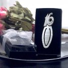 Sweet Sixteen Bookmark w/ Stones Pearl White- 3061
