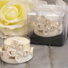 Stylish Butterfly Design Candle Holder w/ T- Light Candle. Item #3760