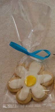 Daisy Flower Cookie Favor