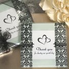 A Stylish Damask and Fleur de lis photo coaster - Item #805
