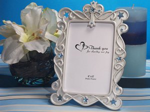 Blessed Events Cross Design Photo Frame - Item #1766