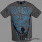 NWT Christian "WHAT" Mens/Boys Grey T-Shirt L/XL NICE