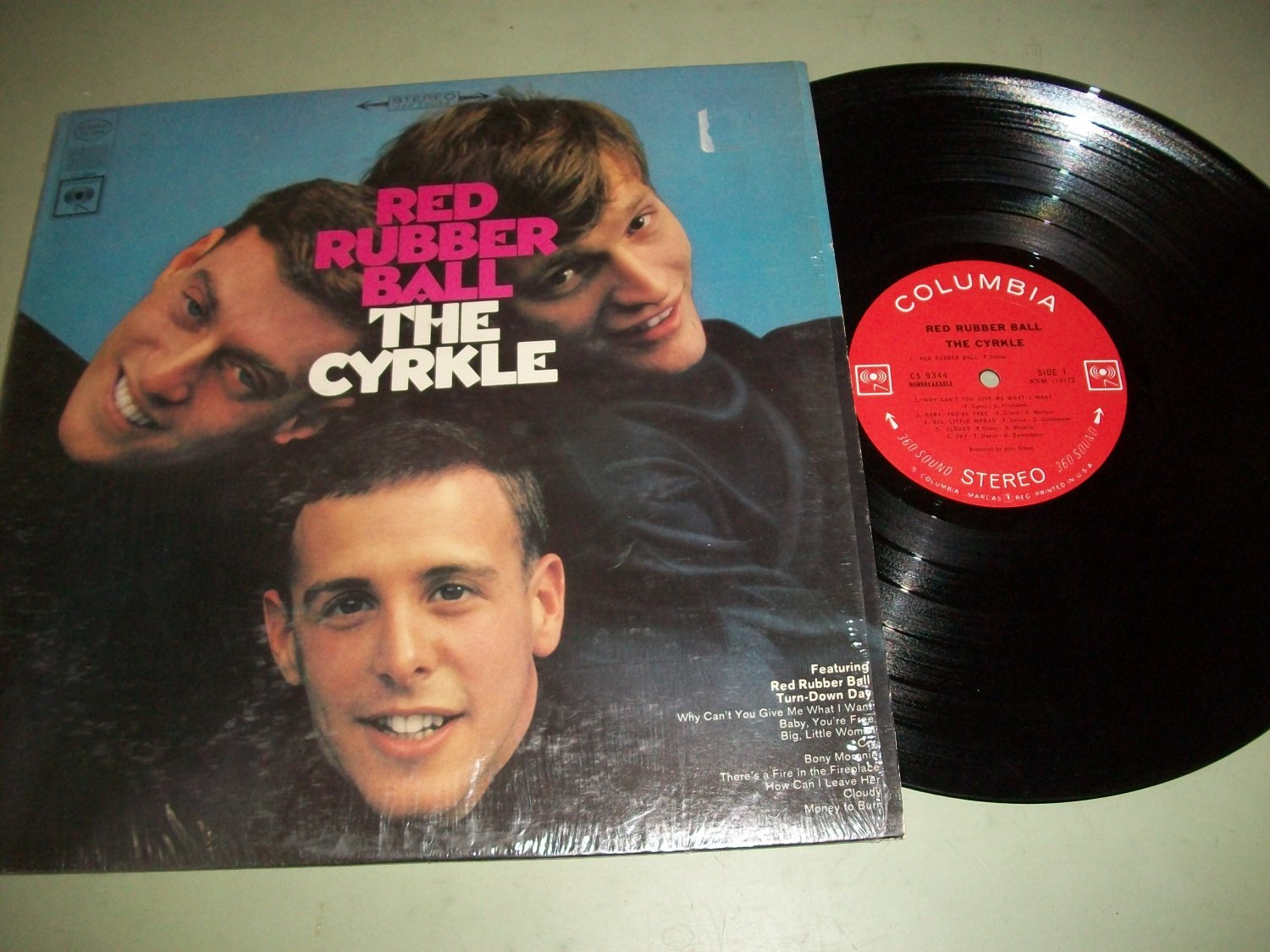 The Cyrkle Red Rubber Ball Columbia 9344 Rock Record Lp recordsforsale ecrater