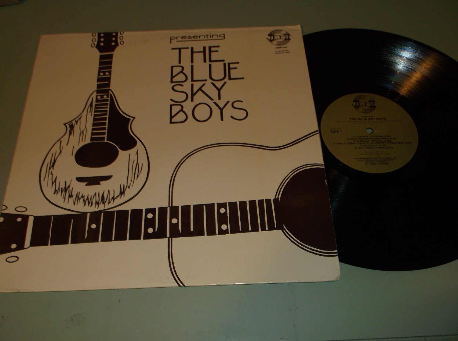 The Blue Sky Boys - Presenting - JEMF 104 - Folk Bluegrass LP