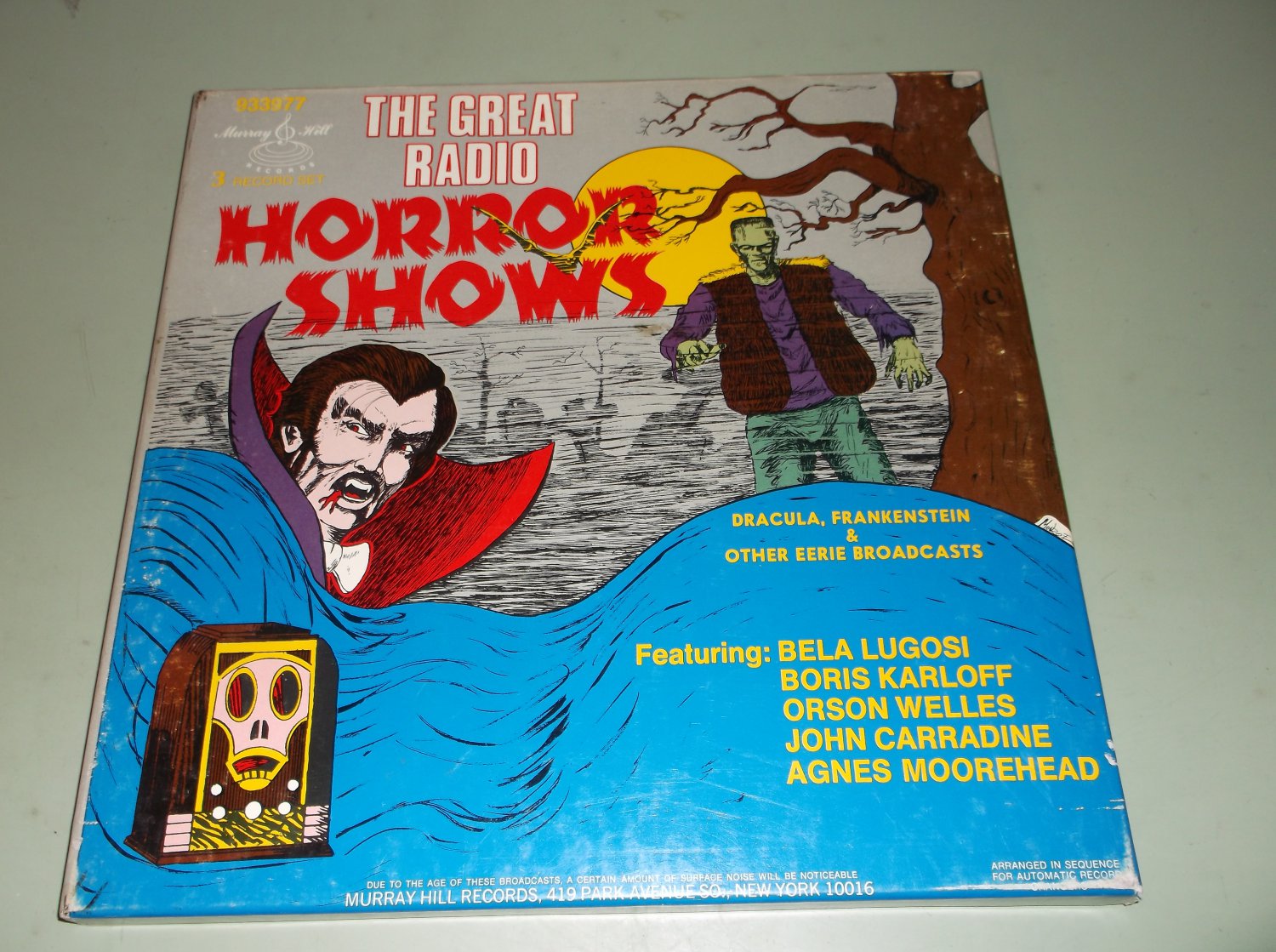 The Great Radio Horror Shows Frankenstein Dracula & More 3 Old Time