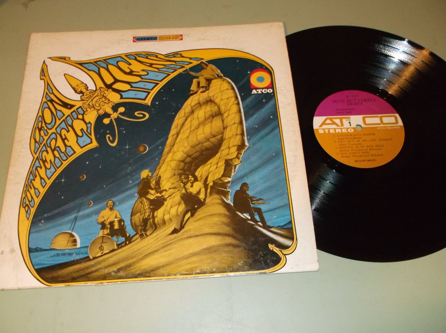Iron Butterfly Heavy ATCO 33227 Rock LP