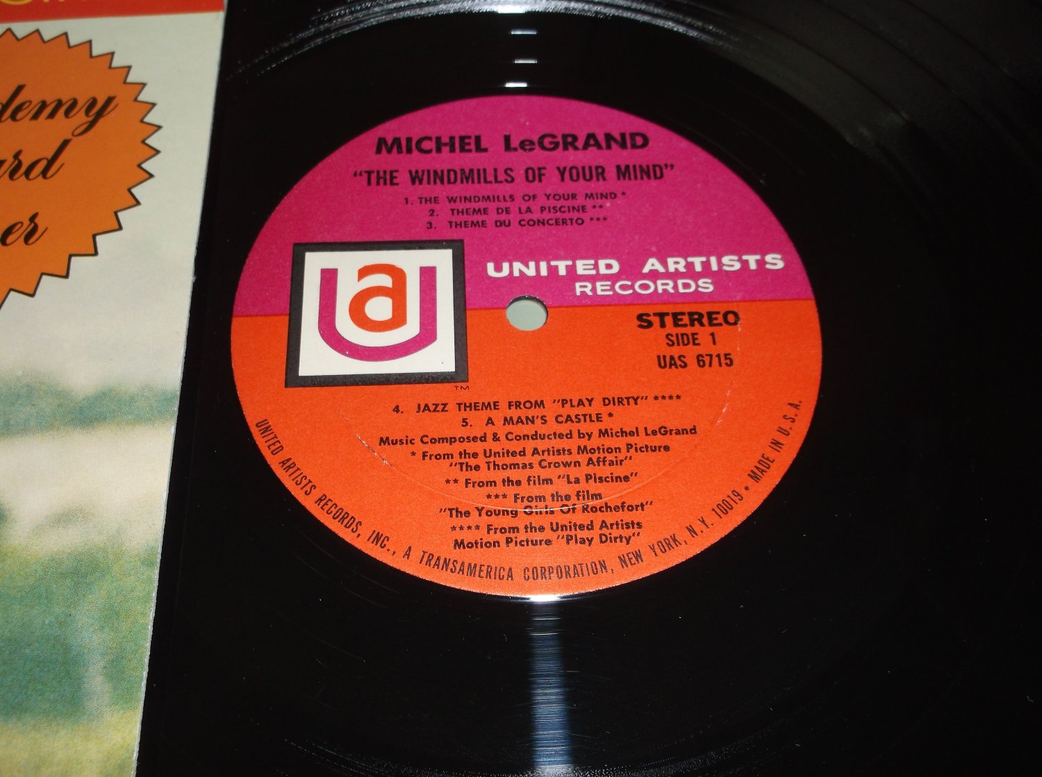 Michel Legrand The Windmills Of Your Mind