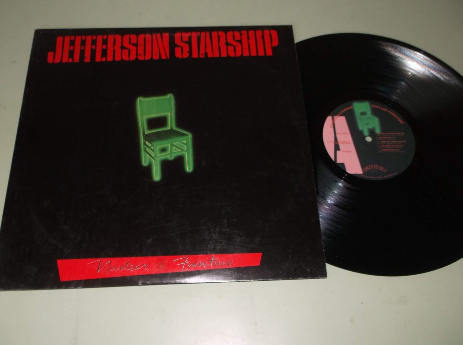 Jefferson Starship - Nuclear Furniture - GRUNT 4921 w/ order form ...