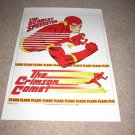 Large 18 X 24 THE FLASH Crimson Comet Super Powers Poster