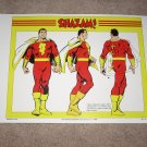 Large 18 X 24 SHAZAM! Capt Marvel Super Powers Poster