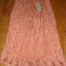 NWT RANGOON Silk Halter Dress Skirt Beaded S