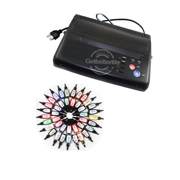 New Black Tattoo Thermal Stencil Paper Maker Transfer Copier Printer Machine