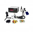 ]New Tattoo Gun Machine Power Supply  & Tattoo InkGBL-WS-K101-1+WS-M134+WS-I002B*2(G)