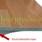 Sound absorption laminated flooring