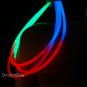 22" Premium Jumbo Red-Green-Blue Glow Necklaces- 50 per package
