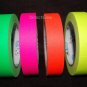 4 Pack 1 Inch UV Blacklight Reactive Fluorescent Gaffer Tape 4 x 20 Yards