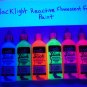 Tulip 6 Pack 1.25oz Assorted Neon Blacklight Reactive Fabric Paint Set