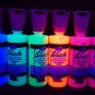 Tulip 6 Pack 4oz Assorted Neon Blacklight Reactive Fabric Paint Set