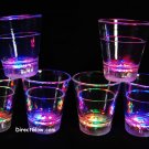Set of 6 MultiColor LED Light Up Shot Glasses