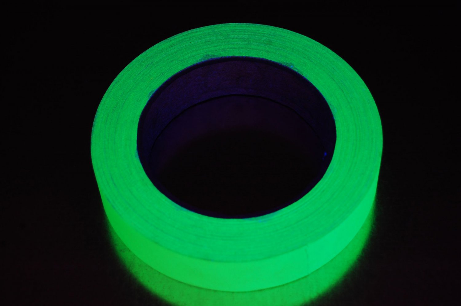 1 Inch Yellow Uv Blacklight Reactive Fluorescent Gaffer Tape 1 Roll X 25 Yds 8613