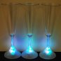 8 Mode Color Changing LED Champagne Glasses