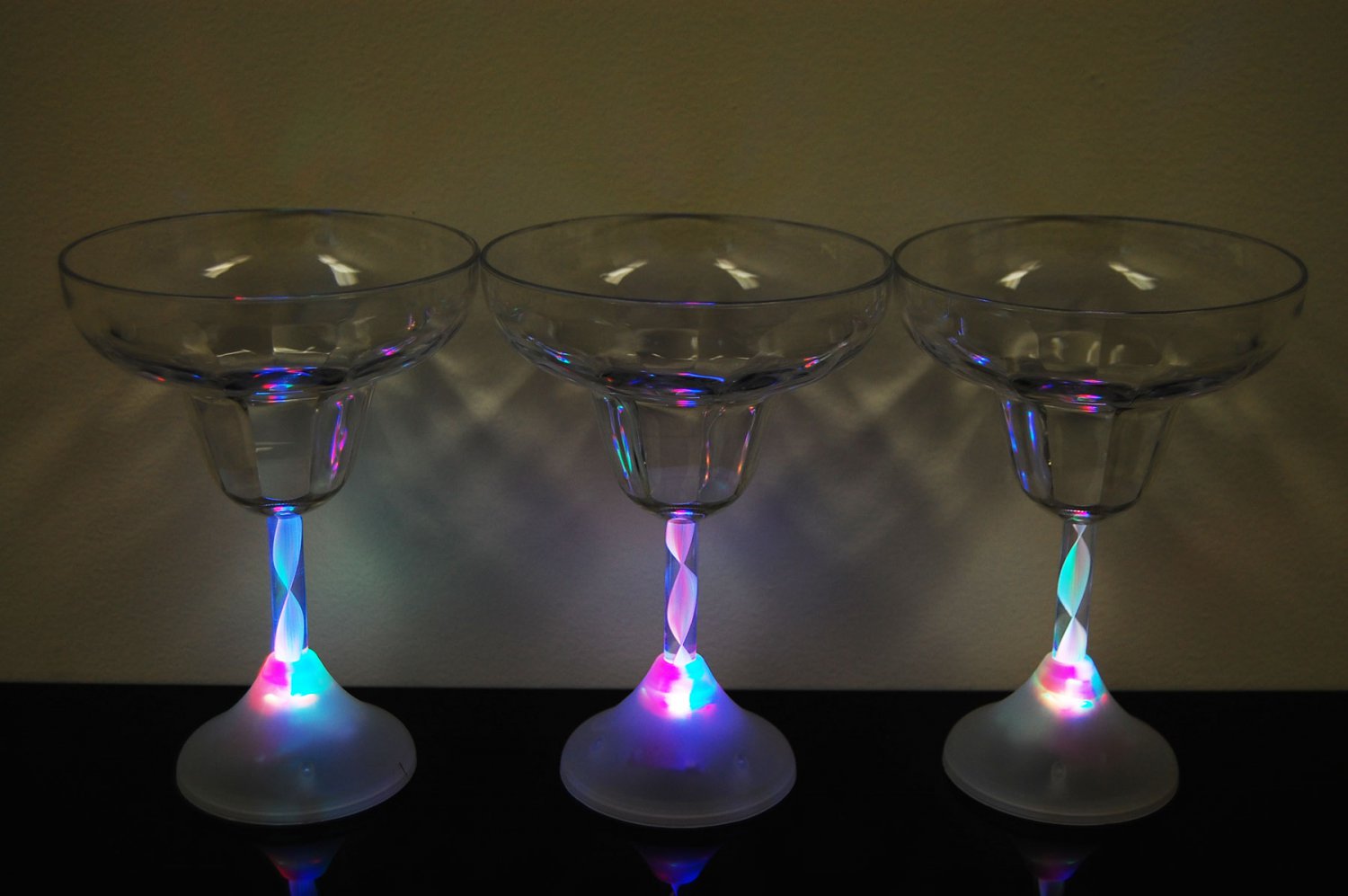 8 Mode Color Changing LED Margarita Glass