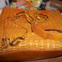 womens Purse Handbag Brown Leather LARGE