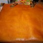 womens Purse Handbag Brown Leather LARGE