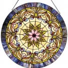 Edwardian Man Stained Glass Panel