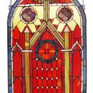Mission Design Stained Glass Panel