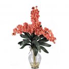 Triple Vanda Orchid Liquid Illusion - Salmon